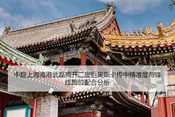 中超上海海港武磊梅开二度后奥斯卡传中精准度与锋线跑位配合分析