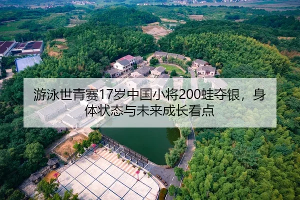 游泳世青赛17岁中国小将200蛙夺银，身体状态与未来成长看点